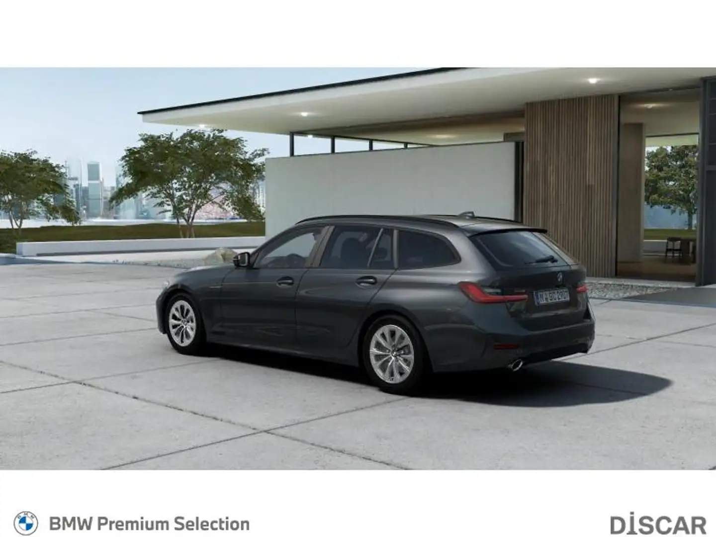BMW 318 318d Touring 318d Touring Gris - 2