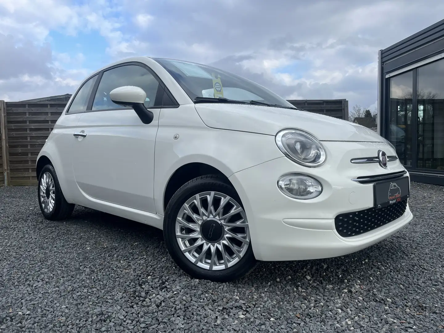 Fiat 500 AUTOMATIK 2.HD RIESENAUSWAHL AN FIAT500!!! Weiß - 2