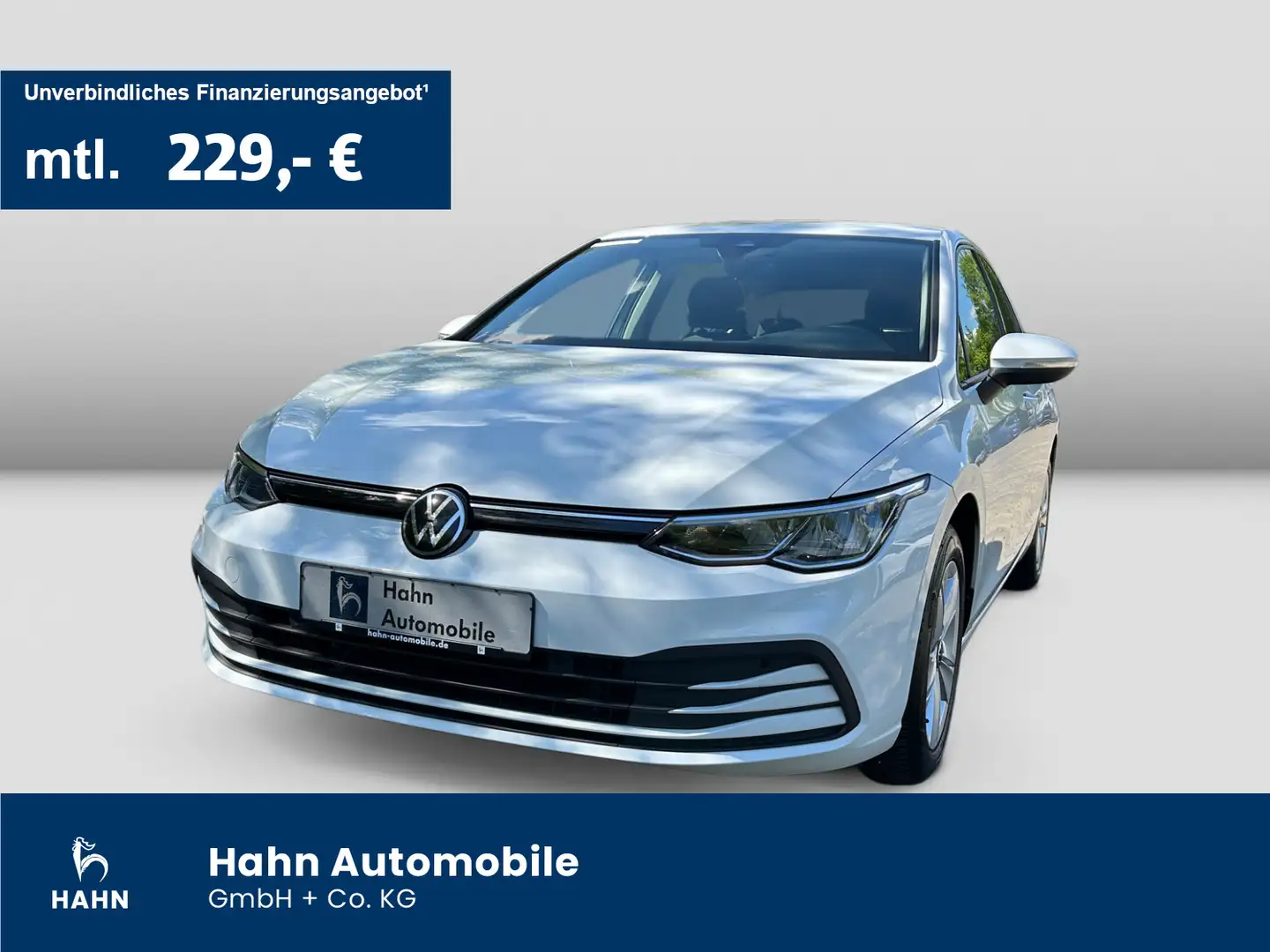 Volkswagen Golf VIII Life 2.0TDI LED AHK Klima PDC App ACC Weiß - 1