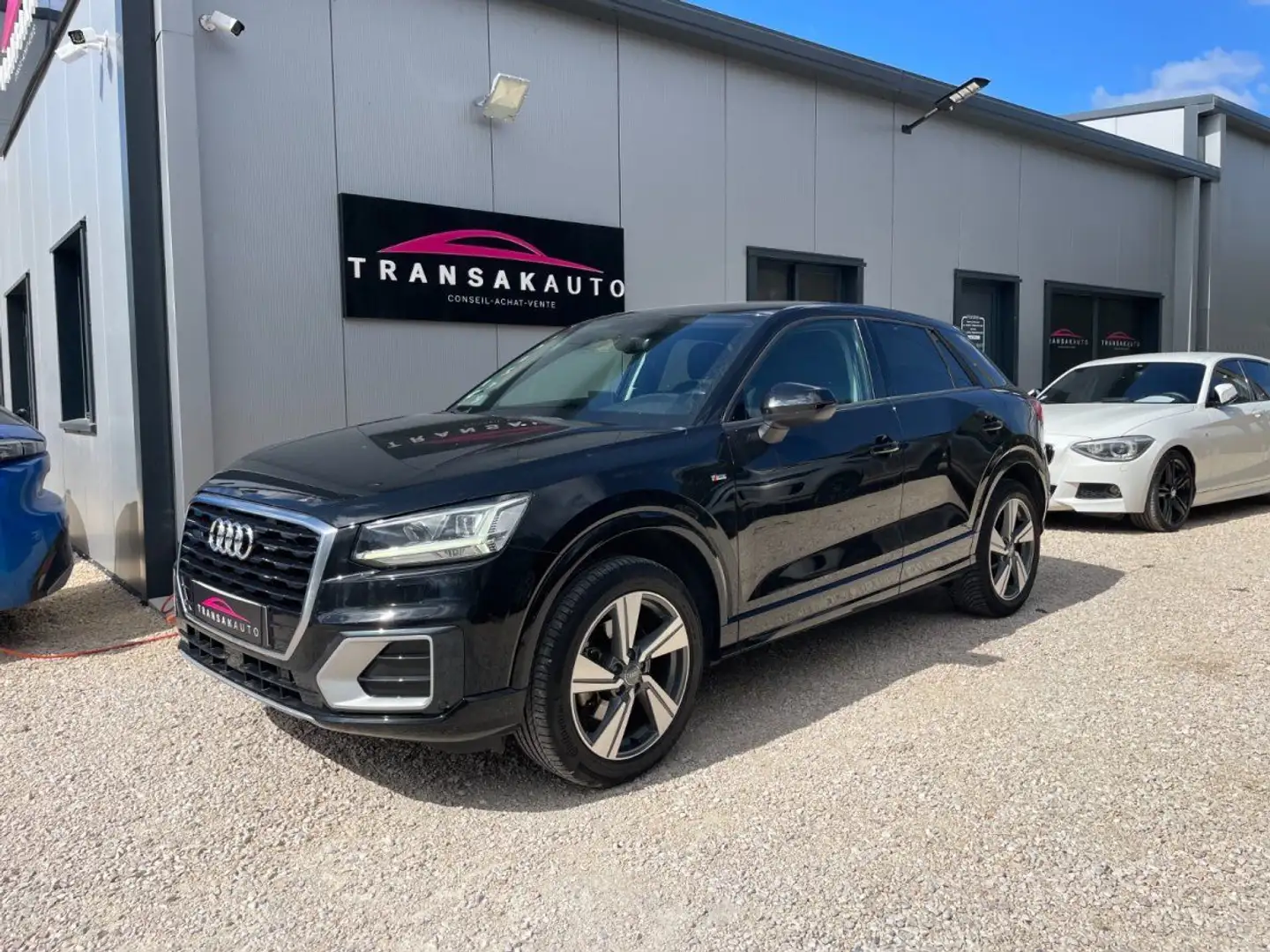 Audi Q2 2.0 TDI 190 ch S tronic 7 Quattro Design Luxe S-Li Zwart - 1