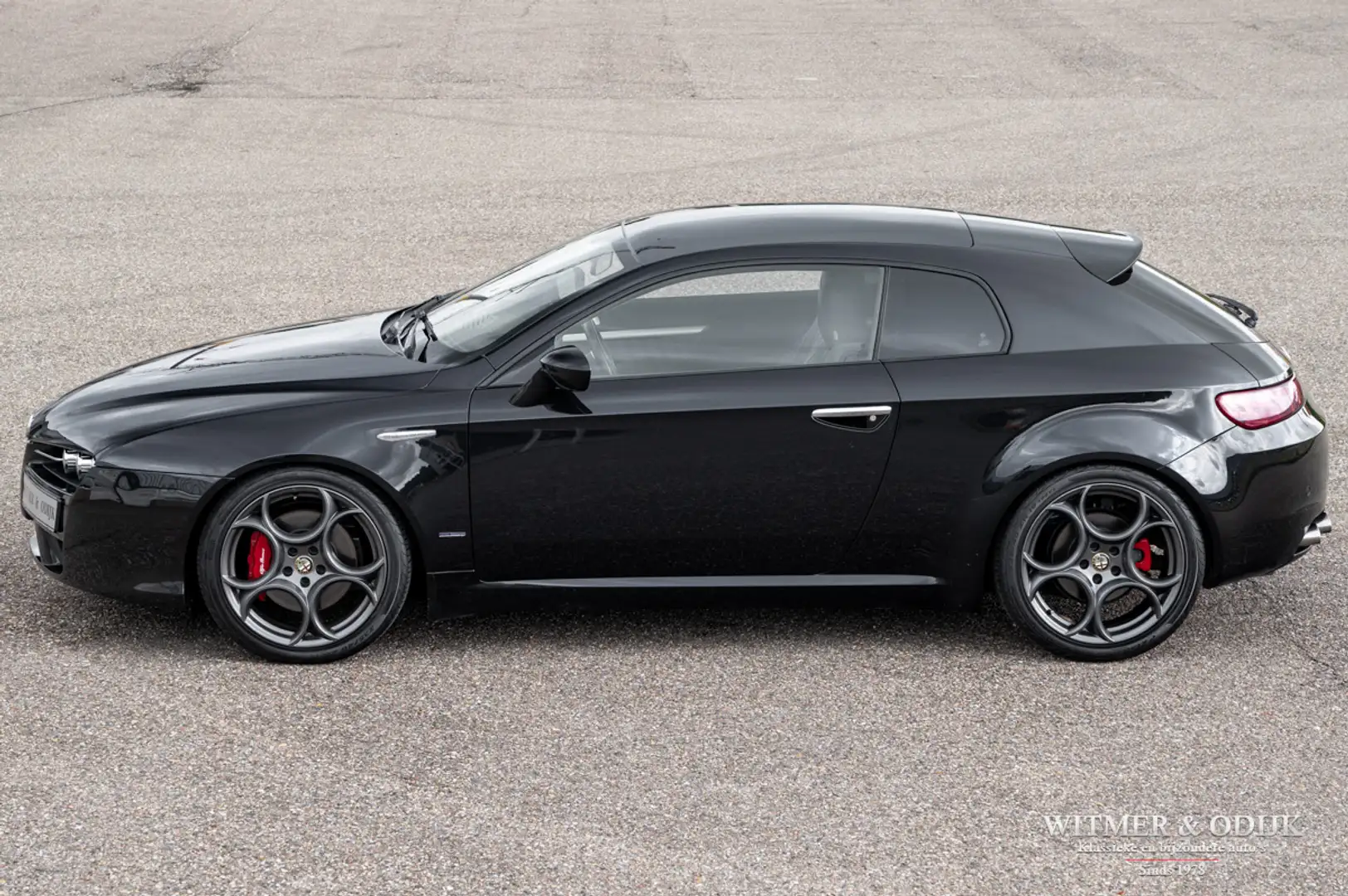 Alfa Romeo Brera 3.2 JTS V6 Q4 SkyWindow '07 53.000 km Zwart - 2