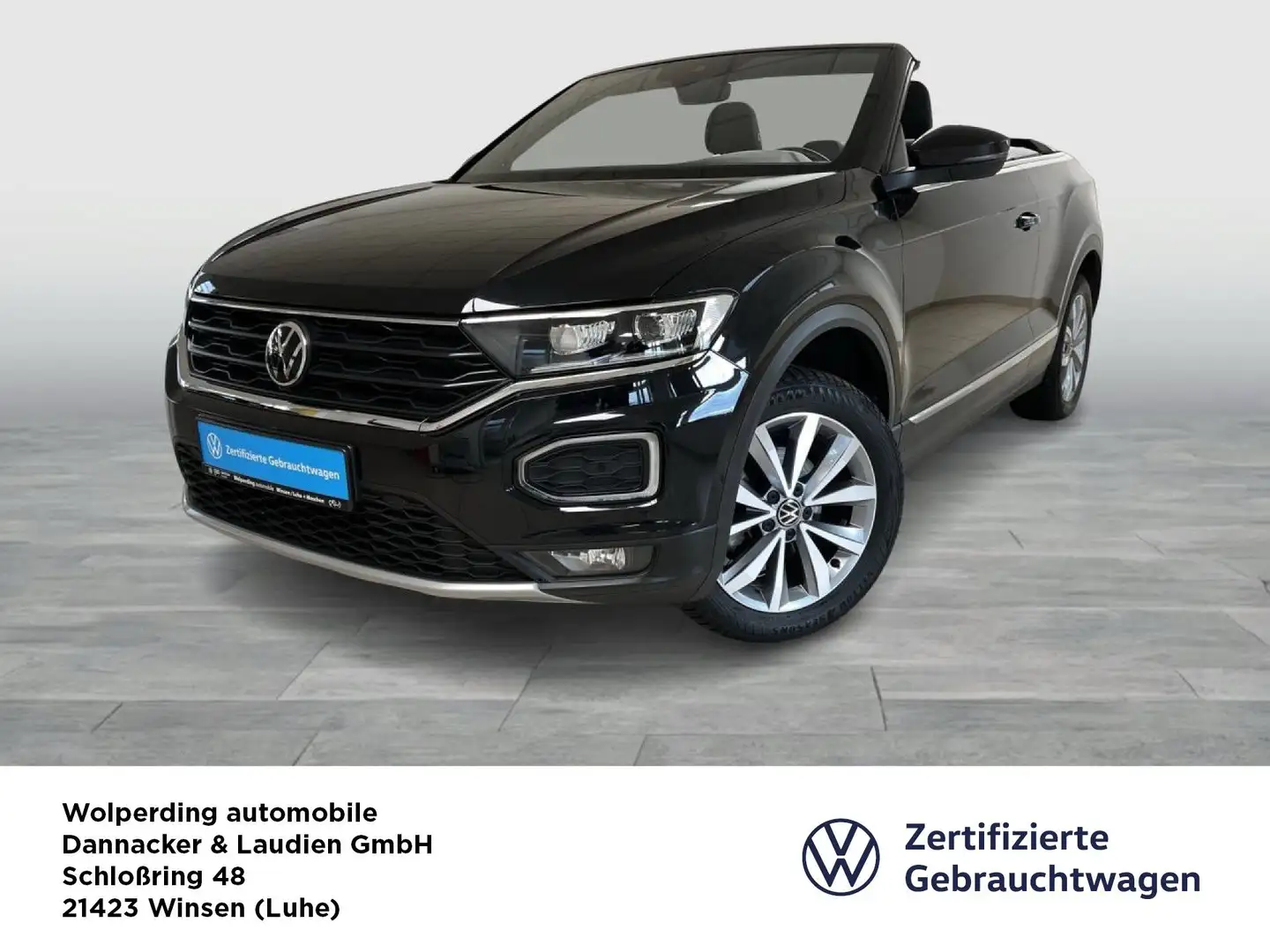 Volkswagen T-Roc Cabriolet 1.5 TSI DSG Style Bluetooth LED Schwarz - 1