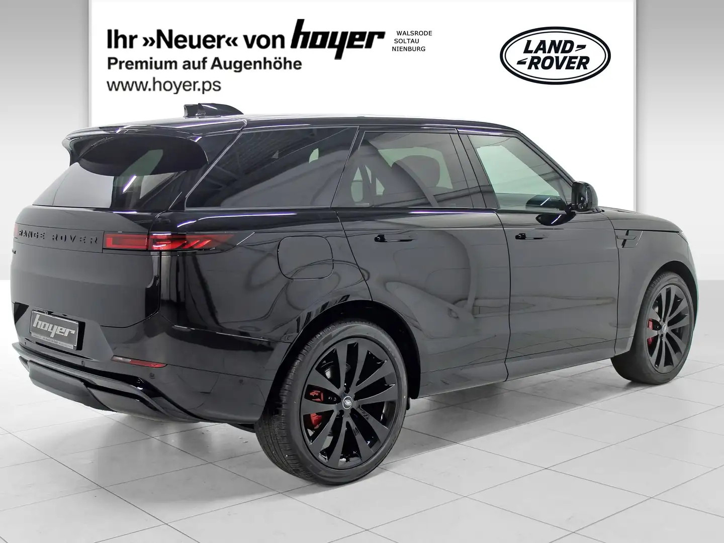 Land Rover Range Rover Sport 3.0 D300 Dynamic HSE AHK Pano STHZ Schwarz - 2