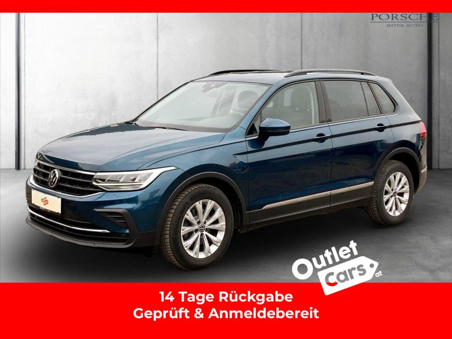Volkswagen Tiguan 2.0 TDI Life ASSIST+SKY+HARMAN/KARDON+LED Blau - 1