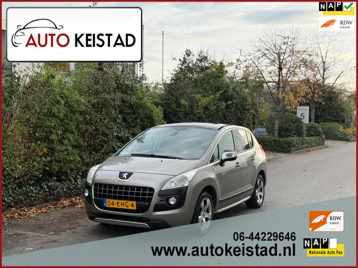 Peugeot 3008 1.6 THP GT PANORAMA/HEAD-UP/CLIMA! VELE OPTIES! Gris - 1