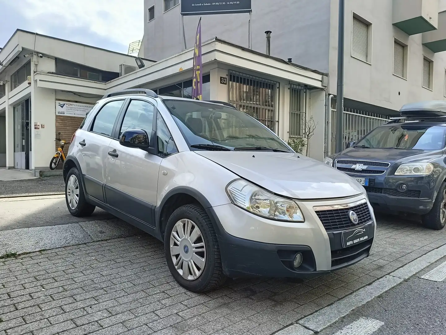 Fiat Sedici 1.6 16v GPL Emotion 4x4 107cv Šedá - 2