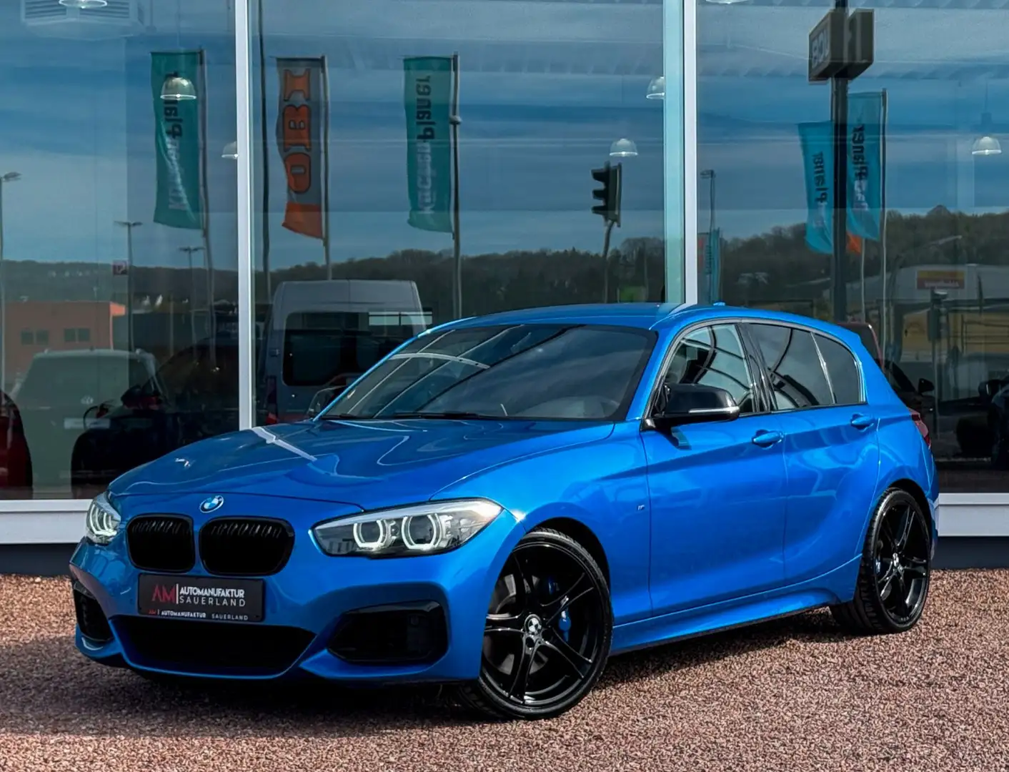 BMW 140 M140 i xDrive Special Edition*H/K*Kamera*Leder* Blau - 1