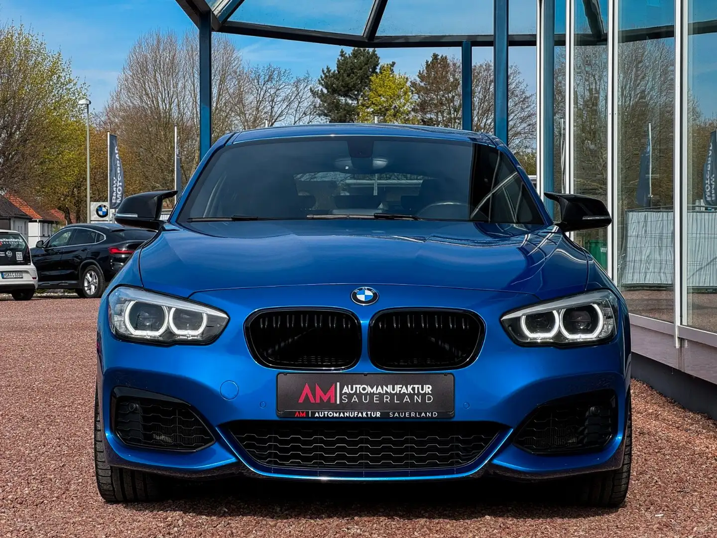 BMW 140 M140 i xDrive Special Edition*H/K*Kamera*Leder* Blau - 2