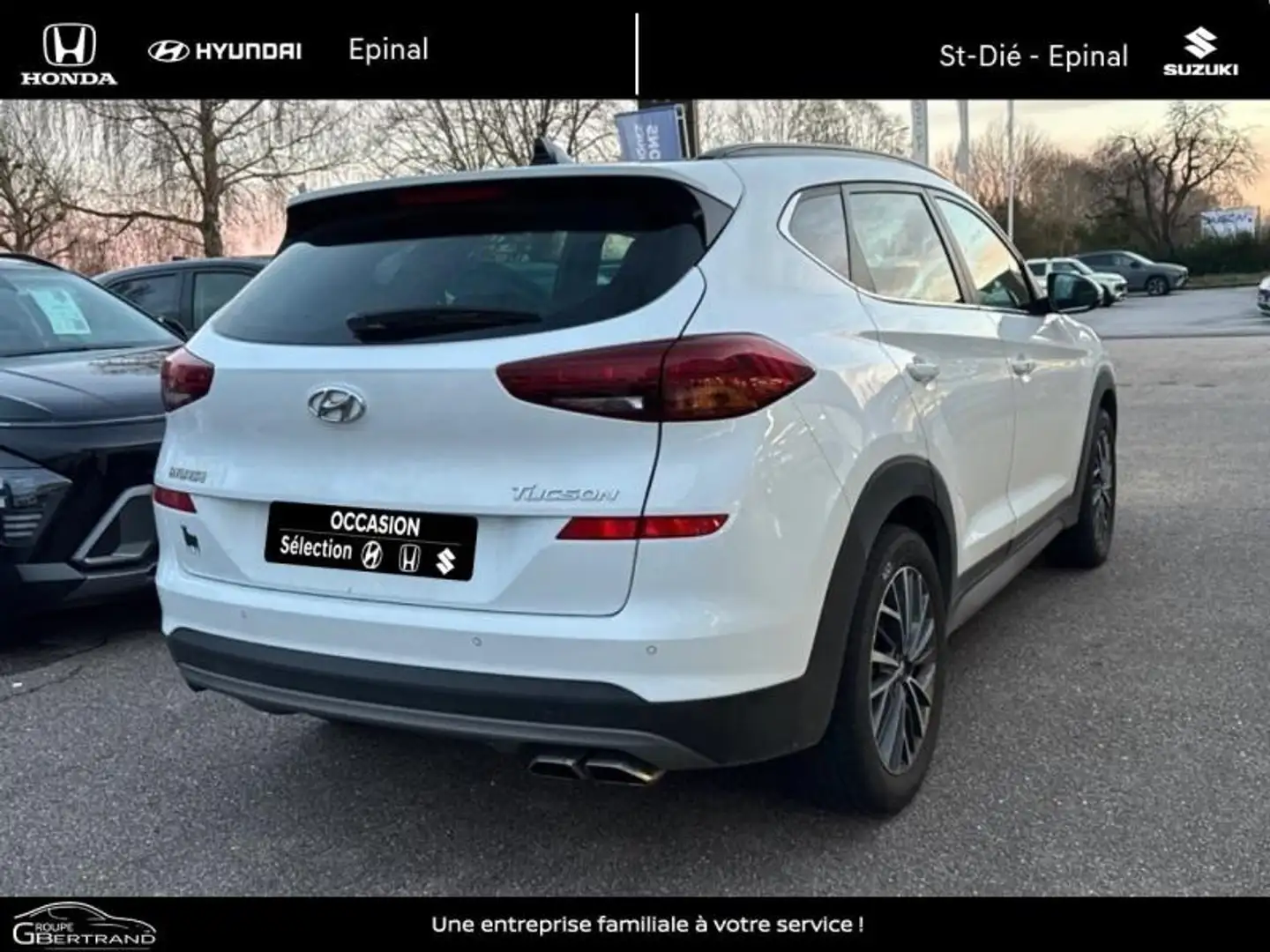 Hyundai TUCSON 1.6 CRDI 136ch Premium DCT-7 Euro6d-Evap Argent - 2