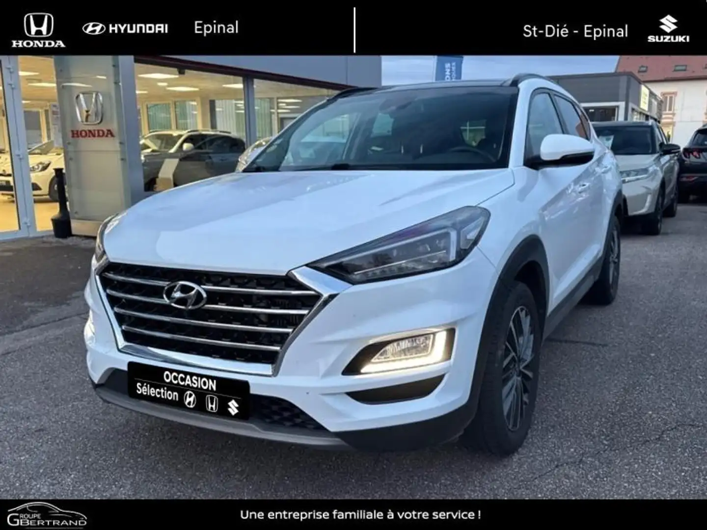 Hyundai TUCSON 1.6 CRDI 136ch Premium DCT-7 Euro6d-Evap Argent - 1