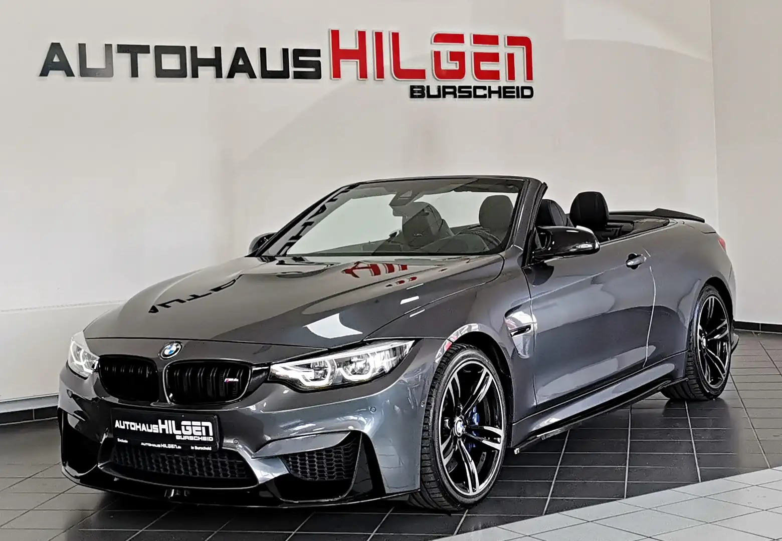 BMW M4 Competition Cabrio*DEUTSCH*360°K*HeadUp*Navi Gris - 1