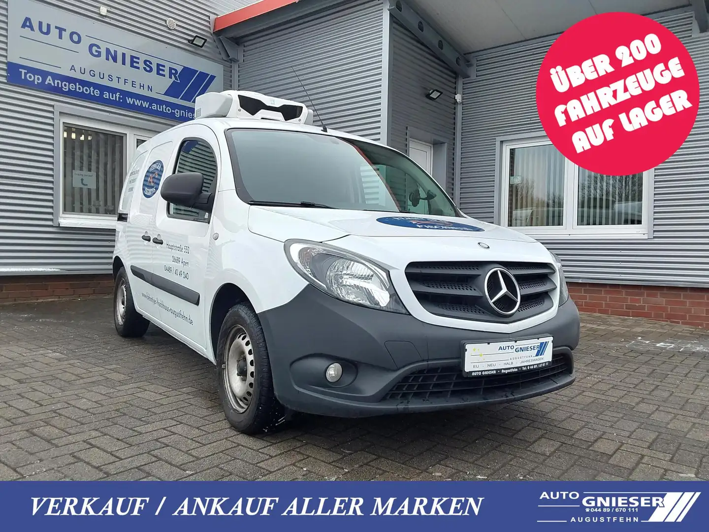 Mercedes-Benz Citan Kasten 109 CDI Lang Kühlung 70 kW (95 PS)... Blanc - 1