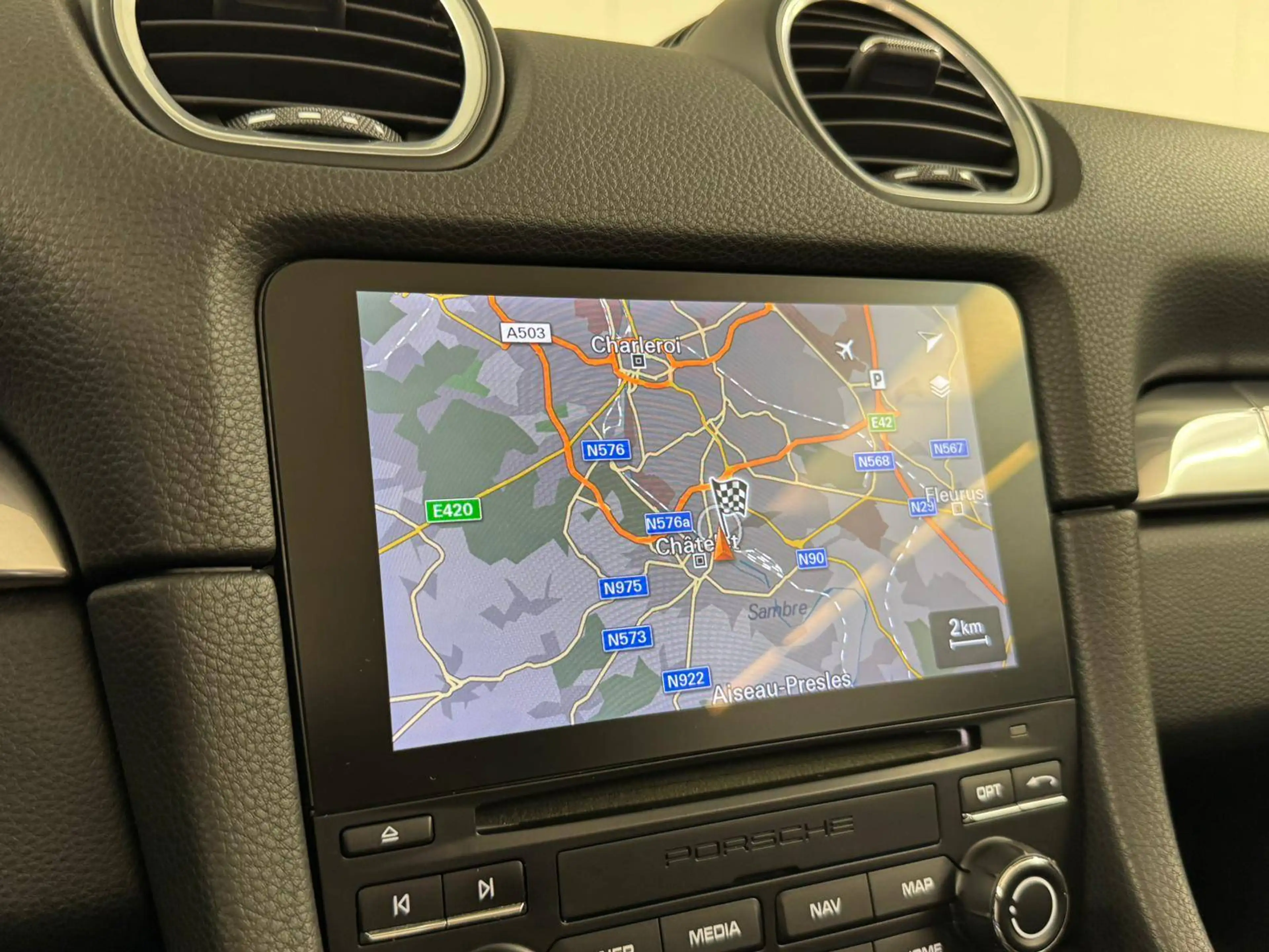 Porsche Boxster BOXSTER 2.0 TURBO PDK CAMERA GPS XENON BOSE ECHAP SPORT — photo 13