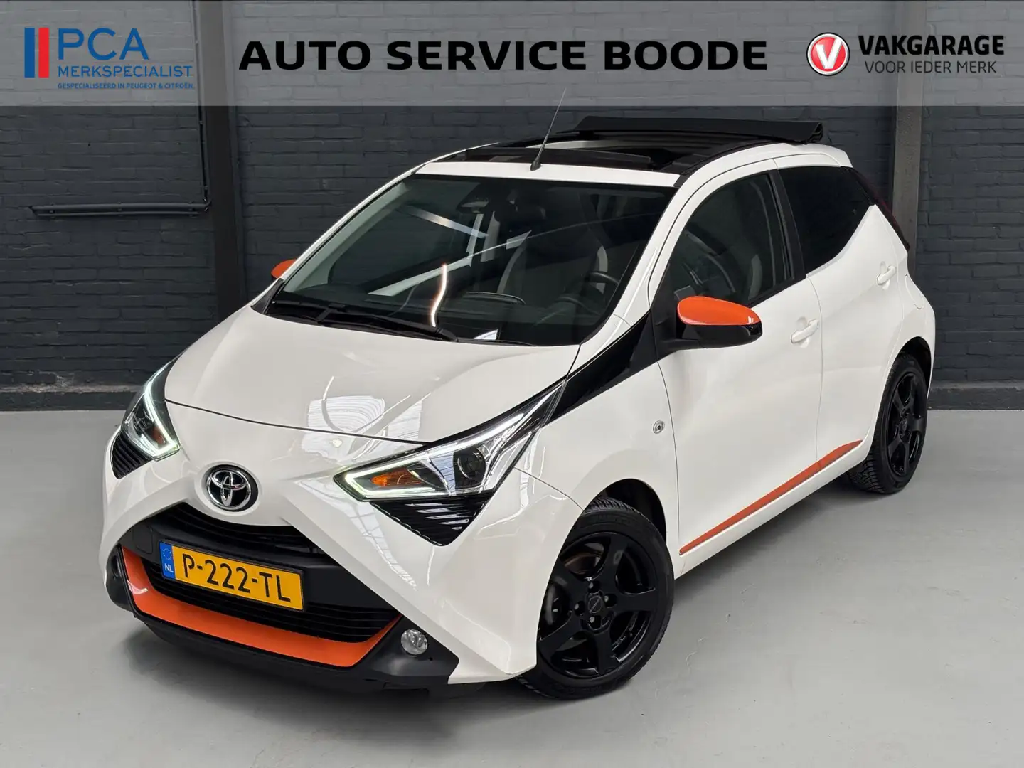 Toyota Aygo 1.0 VVT-i (72pk) x-cite automaat - schuifdak - Car Wit - 1