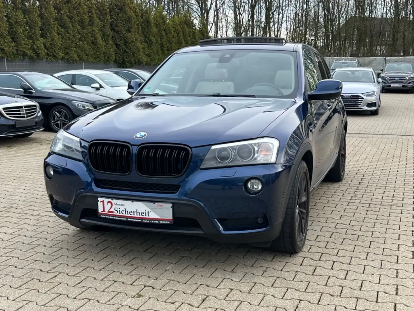 BMW X3 xDrive30d AUT.-HUD-PANODACH-LEDER-AHK-18LM Blau - 2