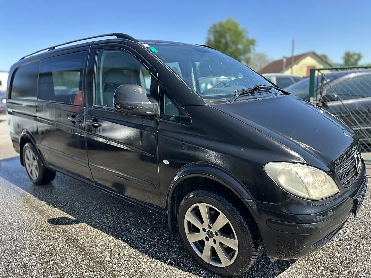 Mercedes-Benz Vito Vito 115 CDI HD lang Aut. Doka 5 Sitzer Noir - 2