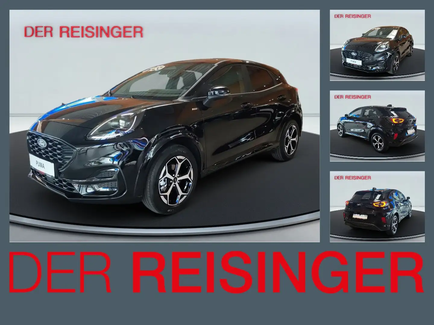 Ford Puma ST-Linie Black Edition + gratis Winterräder Schwarz - 1
