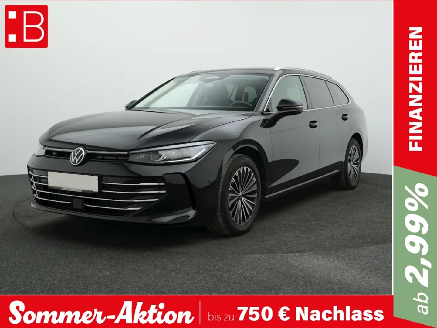 Volkswagen Passat 2.0 TDI DSG Elegance AHK NAVI KAMERA LED Schwarz - 1