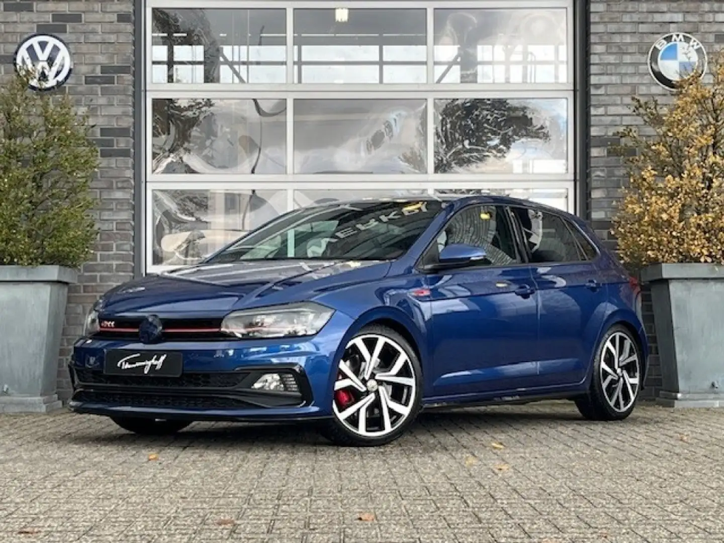 Volkswagen Polo GTI 2.0 TSI GTI 200PK VIRTU. - AD. CRUISE - STOELVERW. Blauw - 1