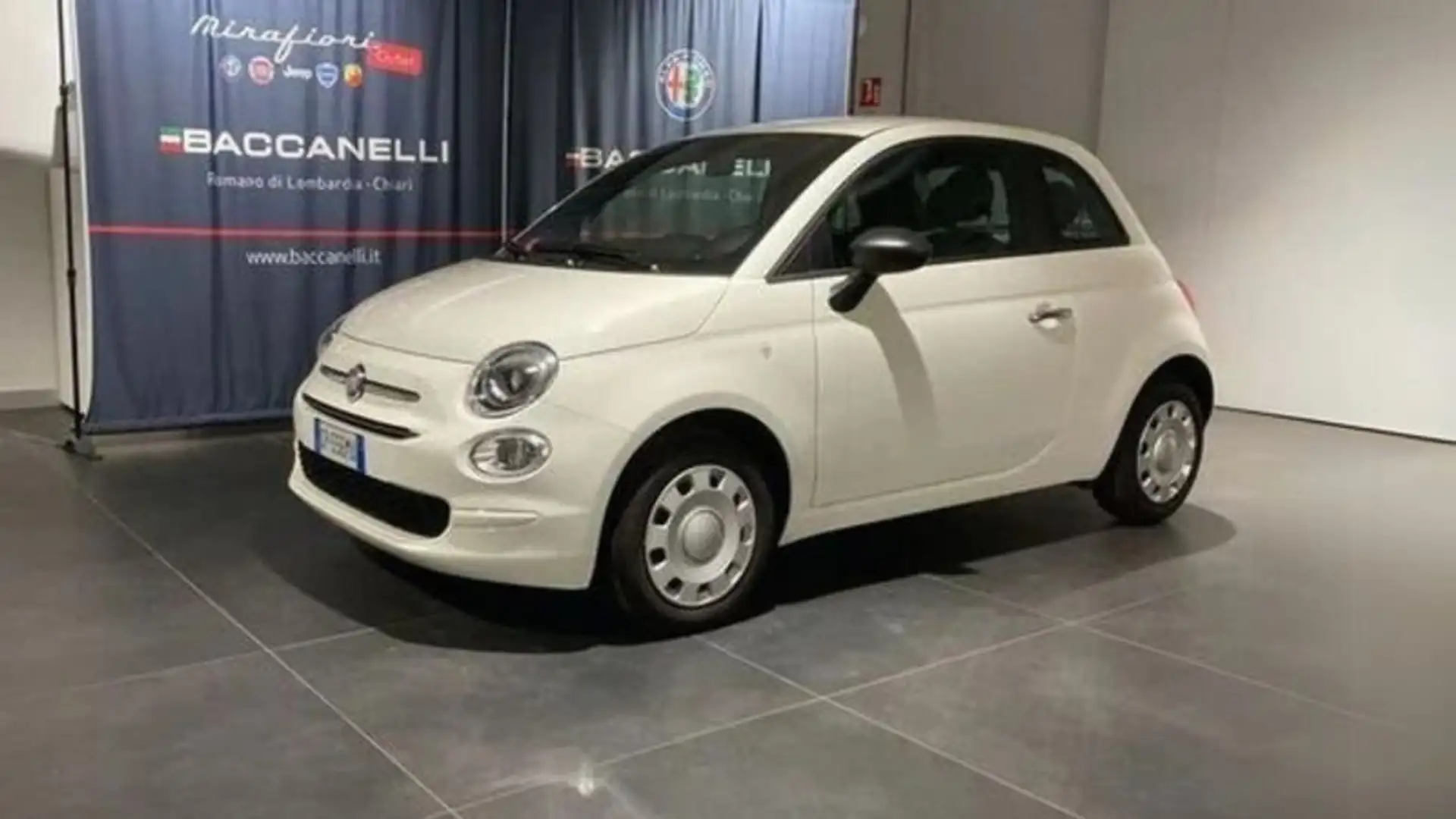 Fiat 500 1.0 Hybrid Bianco - 1
