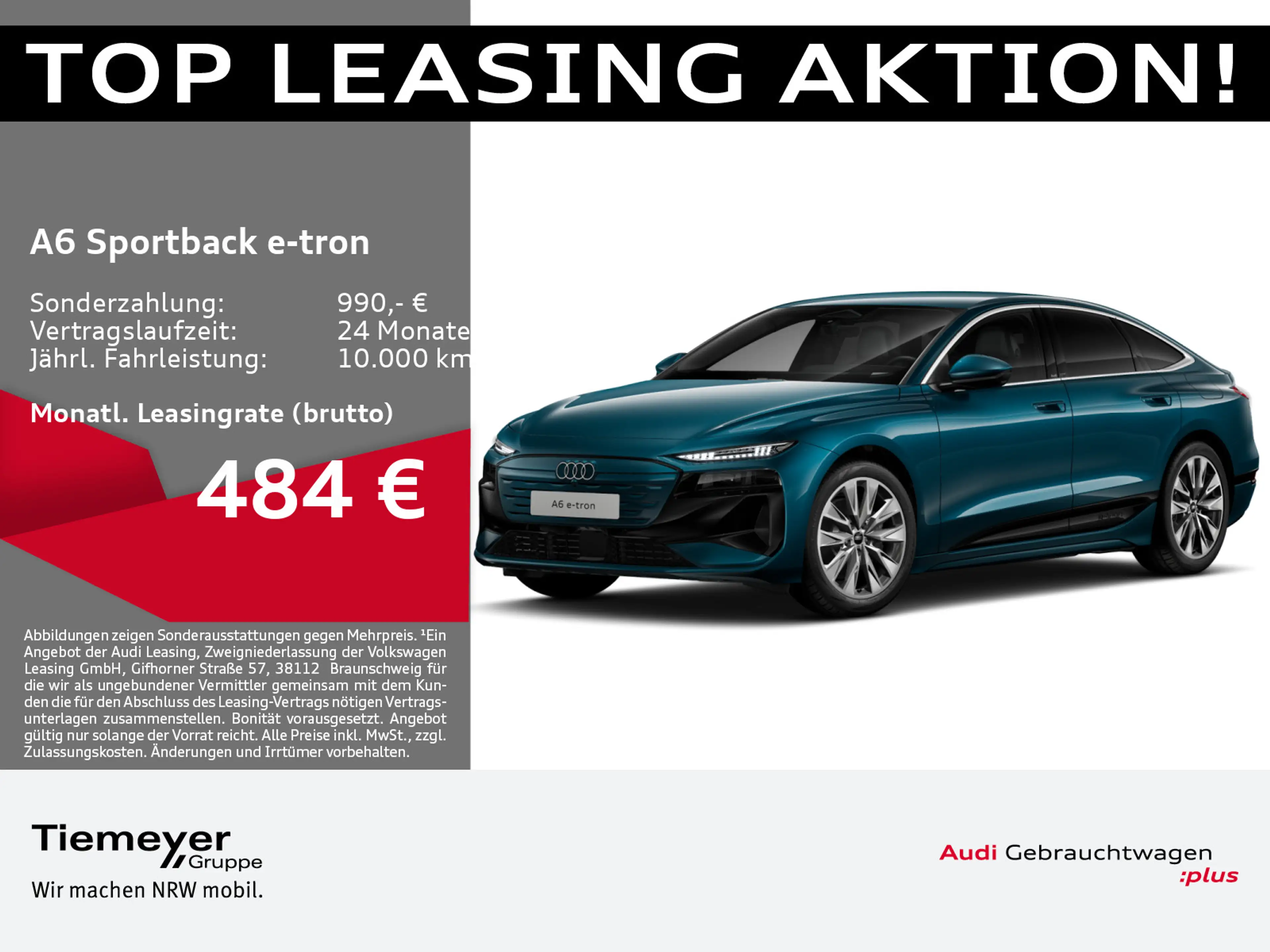 Audi A6 e-tron MATRIX 360° AFA+ BF-DISPLAY