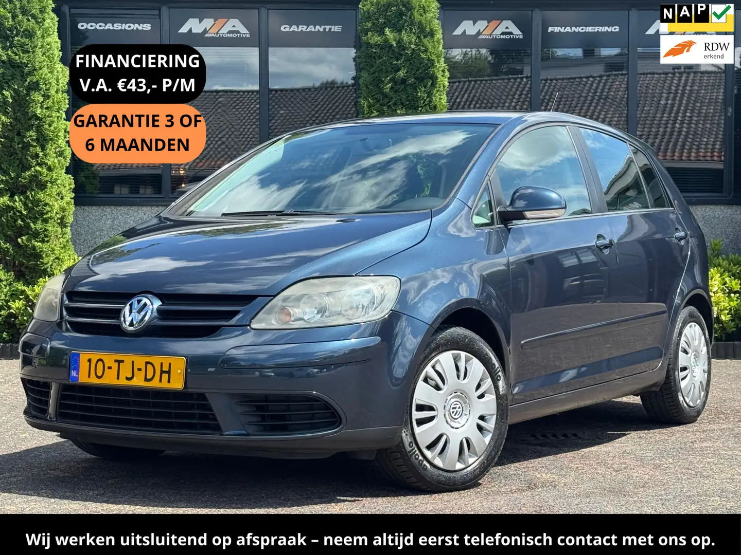 Volkswagen Golf Plus 1.6 FSI Trend|CruiseControl|Trekhaak Grijs - 1
