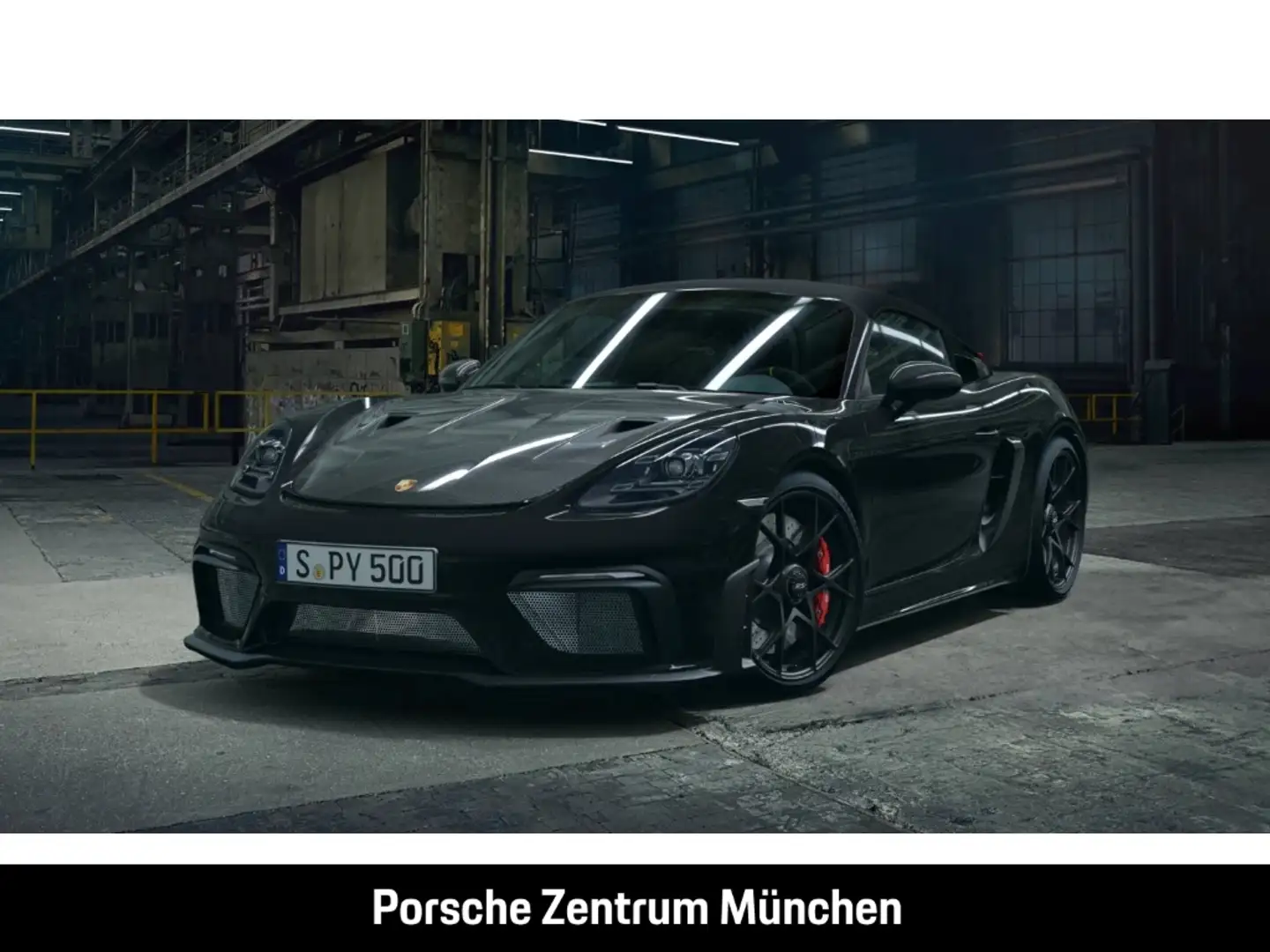 Porsche 718 Spyder RS Weissach-Paket Liftsystem-VA LED Schwarz - 1