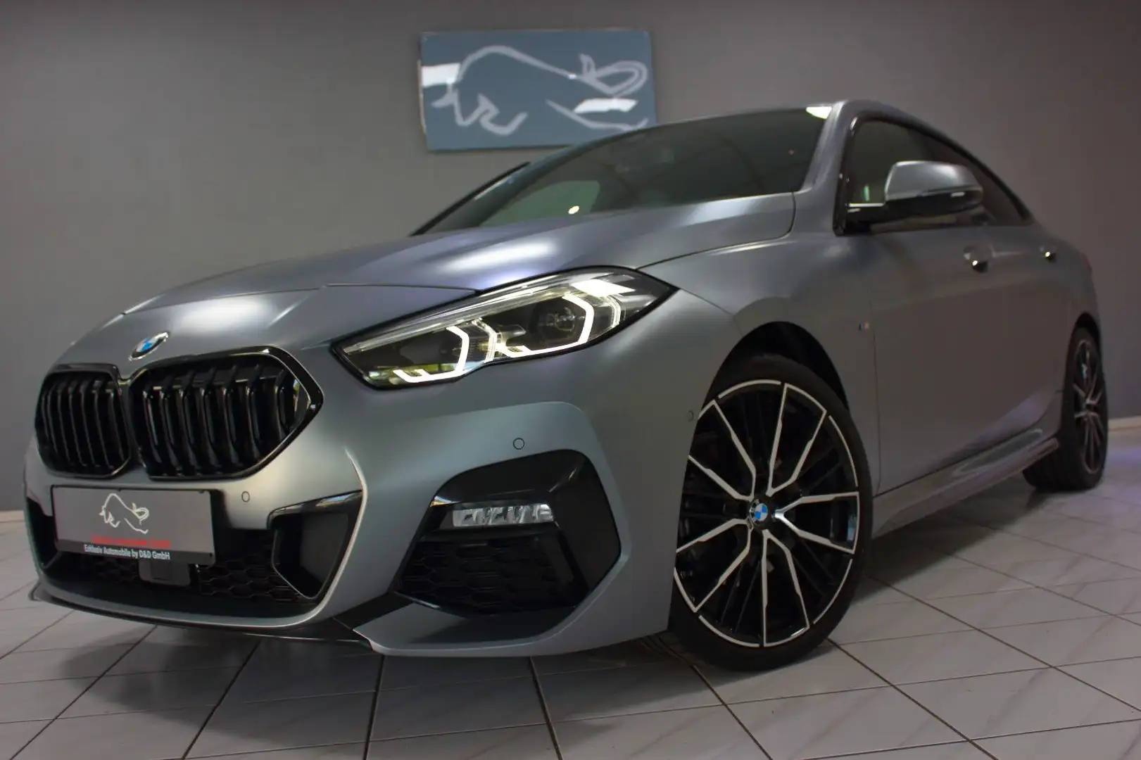BMW 218 iA Gran Coupé~M-SPORT+DEUTSCH+UNFALLFREI+MATT Grigio - 1