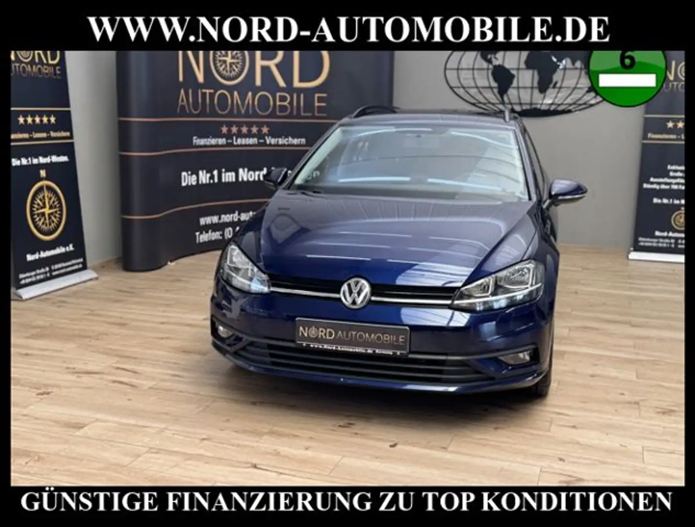 Volkswagen Golf Variant Trendline 1.0 TSI BlueMotion PDC Blau - 1