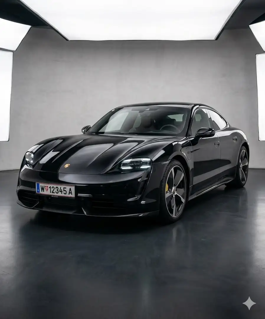 Porsche Taycan Turbo S/Voll/Massag/Displ./Carb./Keram./NP.220.000 Schwarz - 1