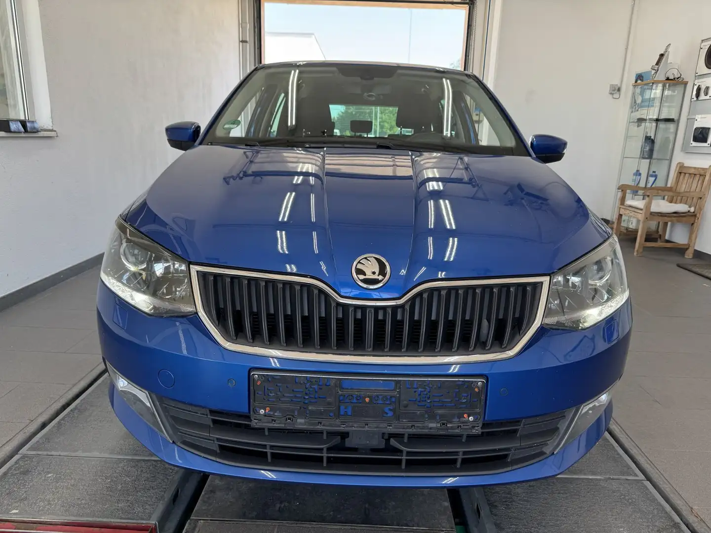 Skoda Fabia Combi 1.4 TDI Ambition TÜV NEU SHZ*2xPDC*NAV Bleu - 2