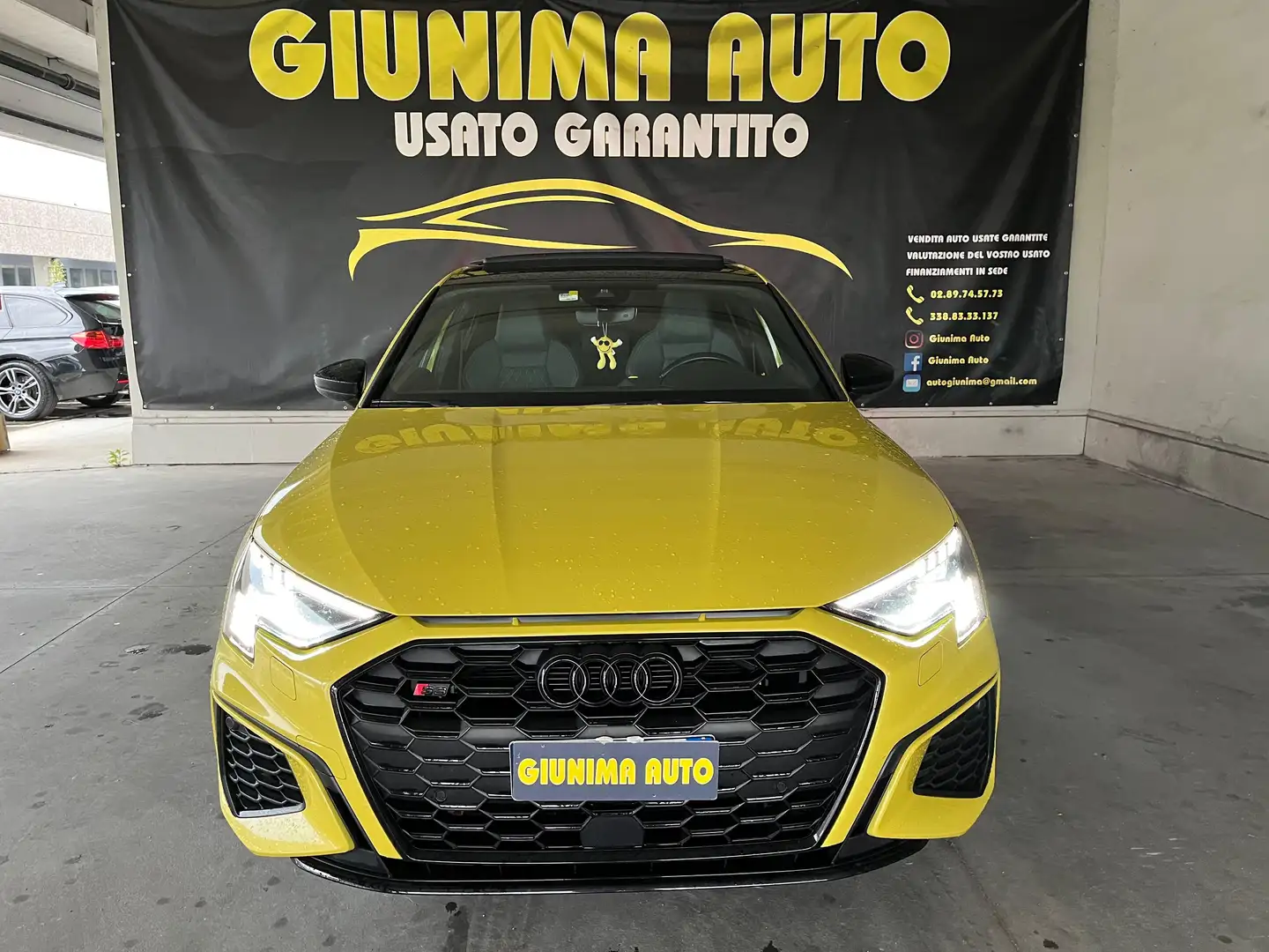 Audi S3 GARANZIA CASA MADRE - S3 Sportback 4x4 s-tronic Giallo - 2