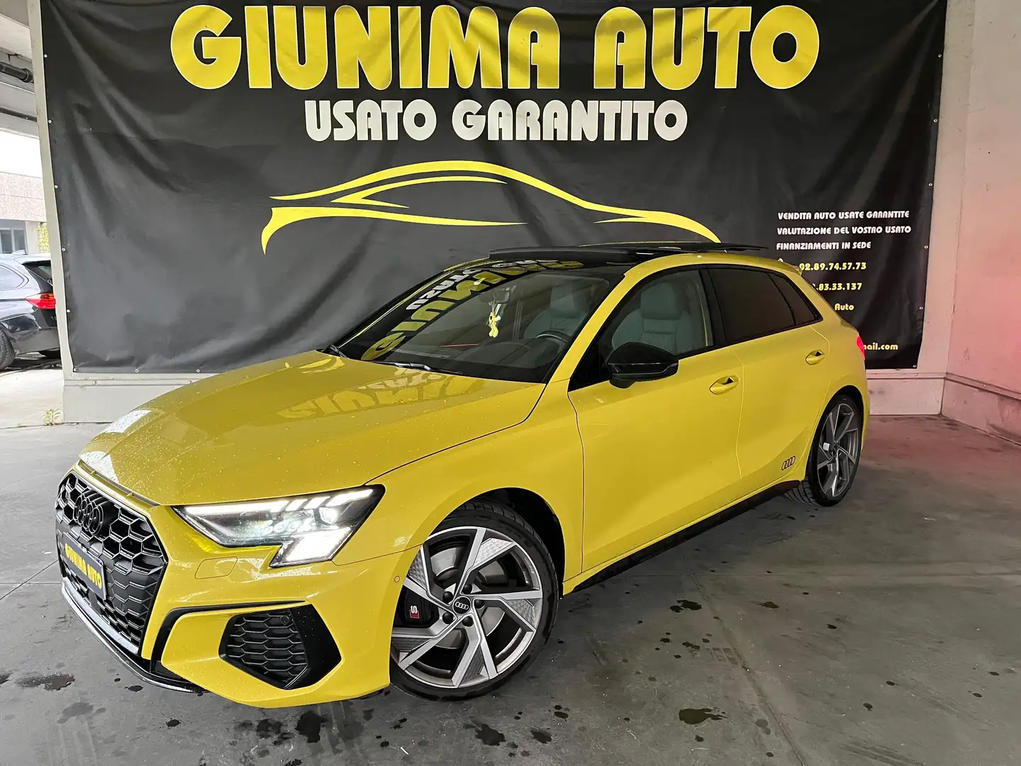Audi S3 GARANZIA CASA MADRE - S3 Sportback 4x4 s-tronic Giallo - 1