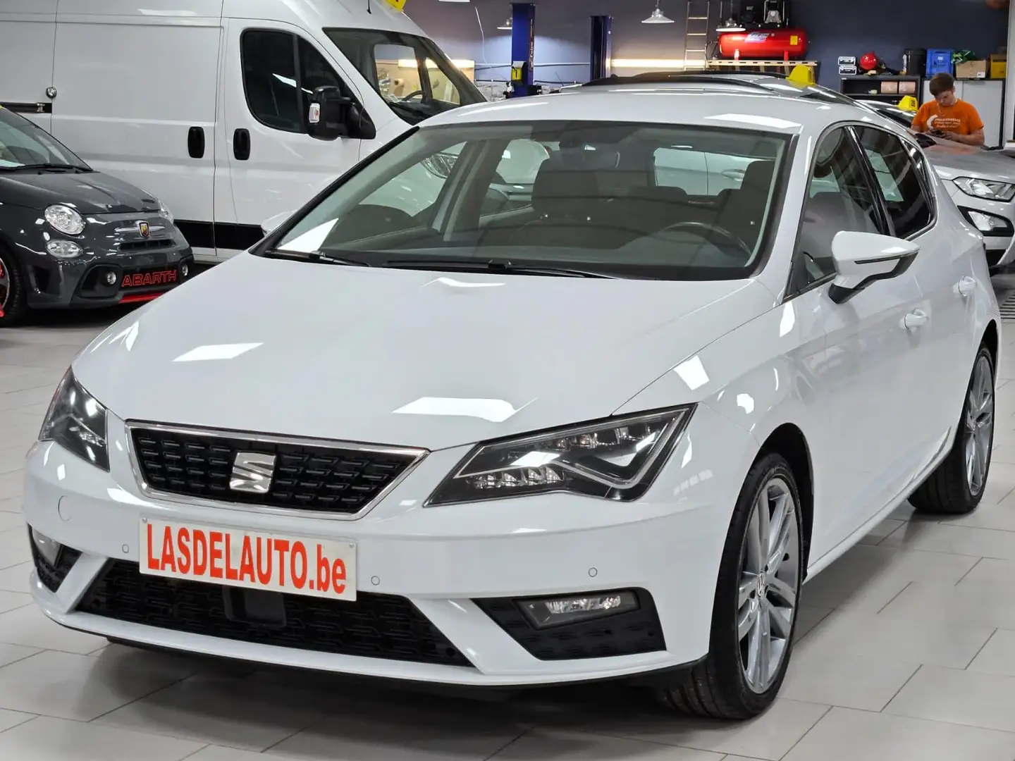 SEAT Leon 1.0TSI Sensors Clim Cruise Crply Gps Blue Full Led Blanco - 1