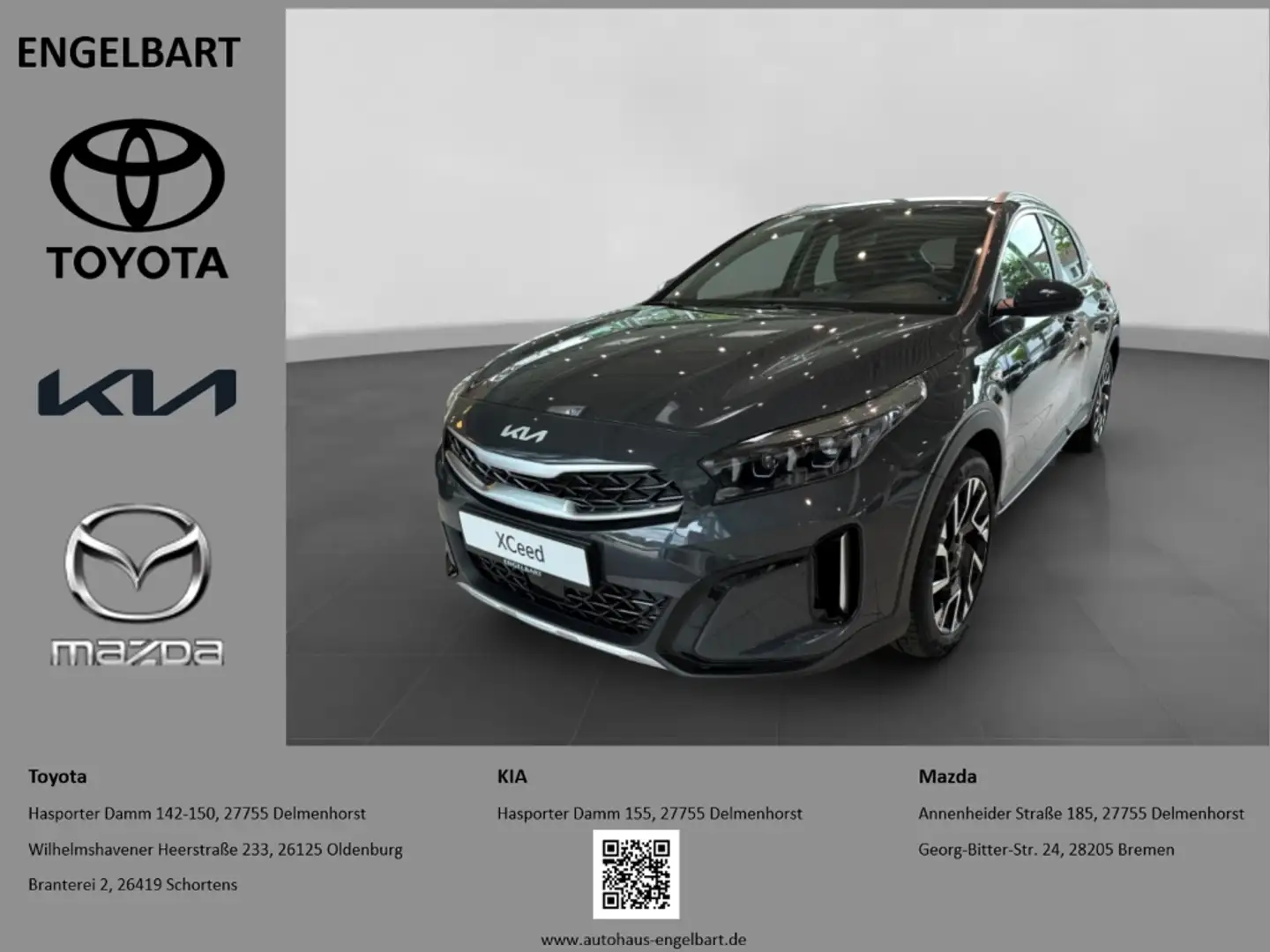 Kia XCeed Vision 1.5T Komfort-Paket Navi Grau - 1