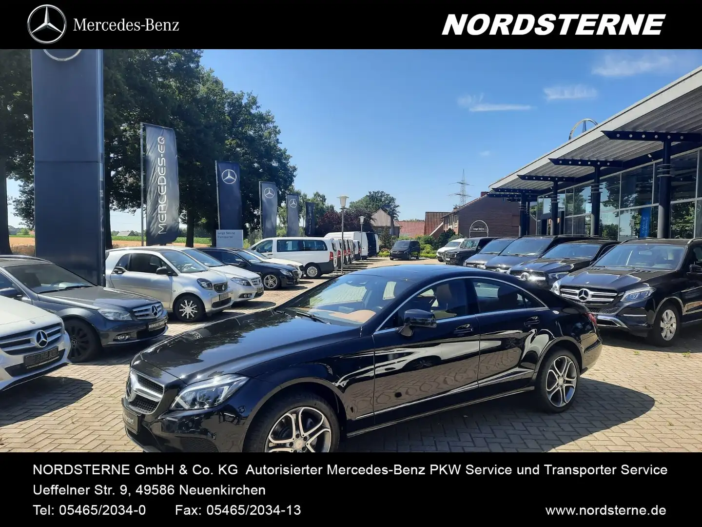 Mercedes-Benz CLS 350 CLS 350 d Coupé Sportpaket Volleder Distronic Negro - 1