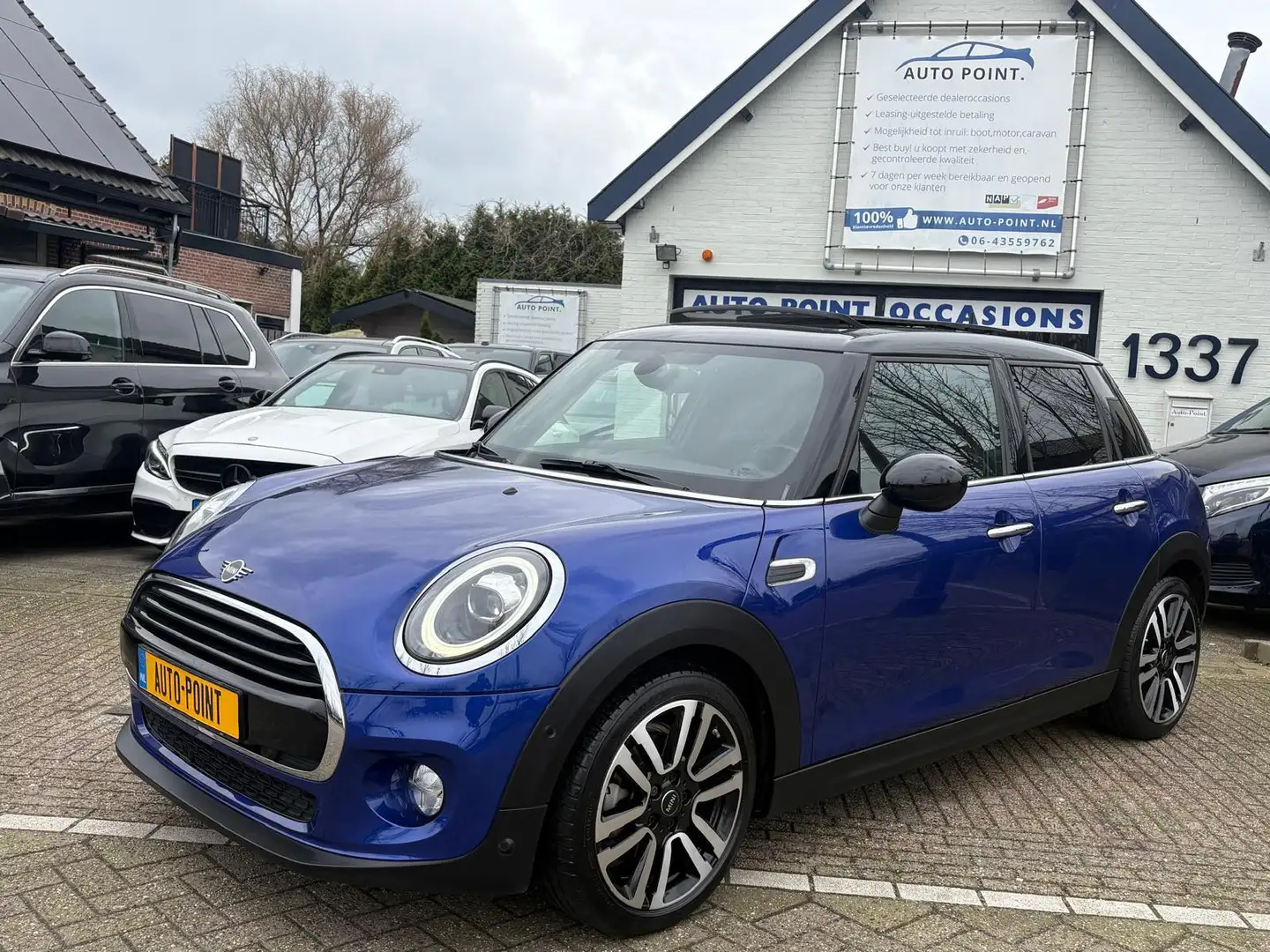 MINI John Cooper Works Mini 1.5 JCW/AUT/PANO/HARMAN KARDON/72960KM Blau - 1