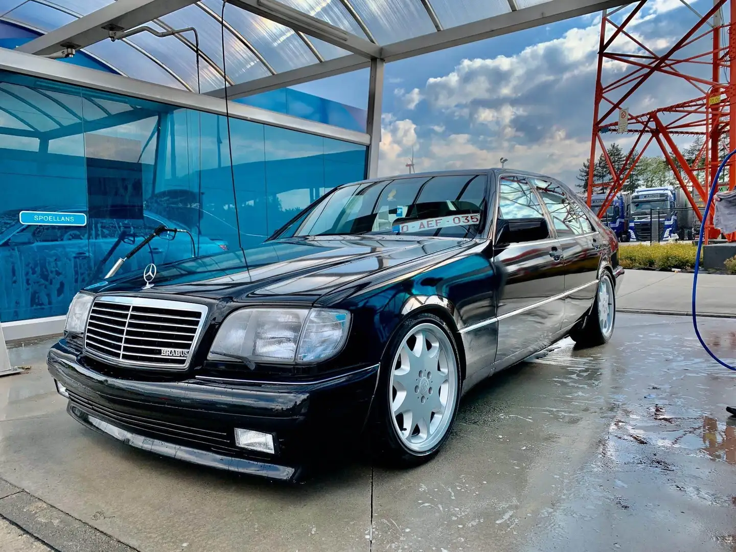 Mercedes-Benz S 600 ‼️SEL V12 BRABUS UITVOERING‼️✅️UNIEKE OLDTIMER - 1