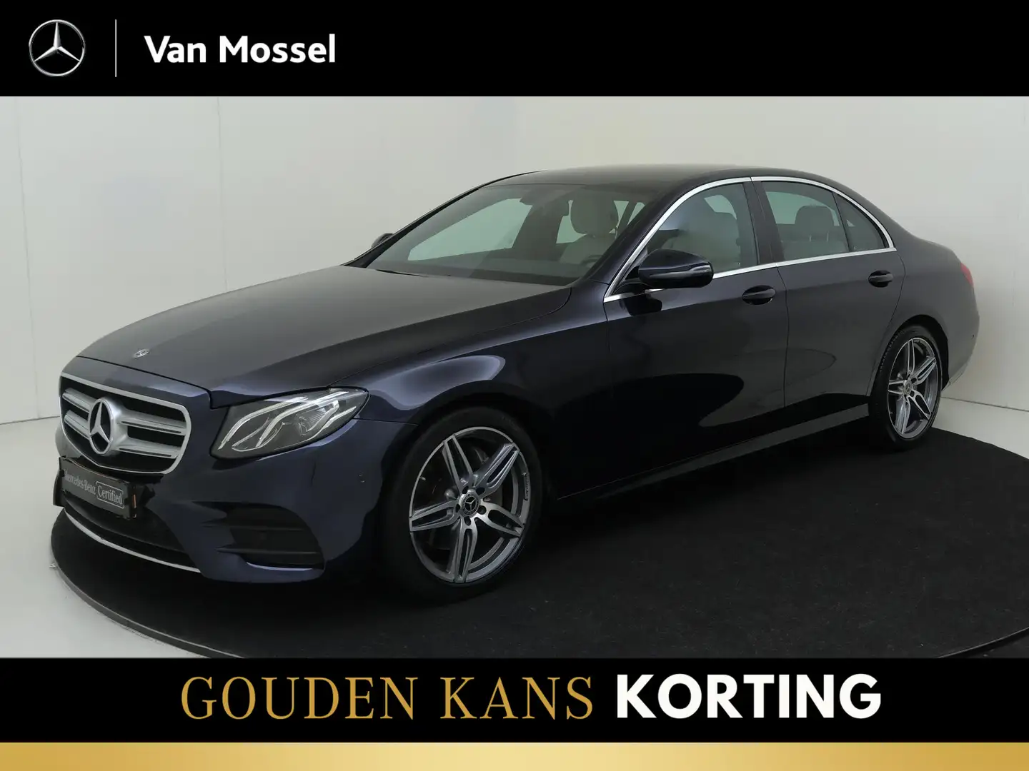 Mercedes-Benz E 200 Business Solution AMG Bleu - 1