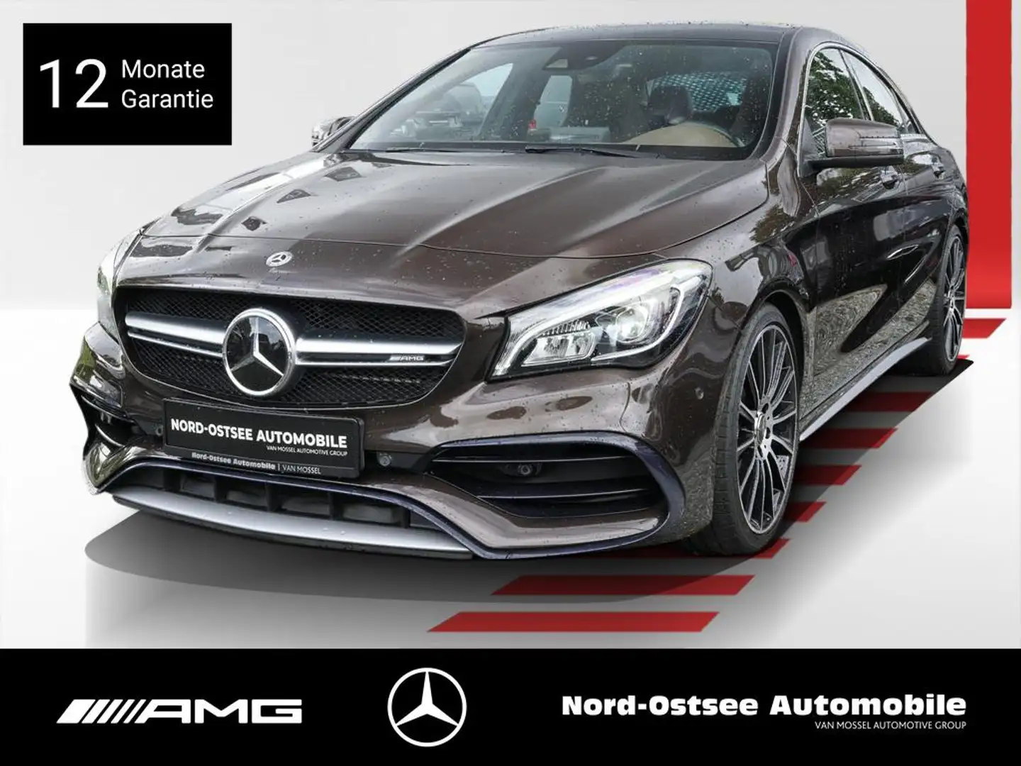 Mercedes-Benz CLA 45 AMG 4M COMAND PANO KAMERA KEYLESS DISTRO Bruin - 1