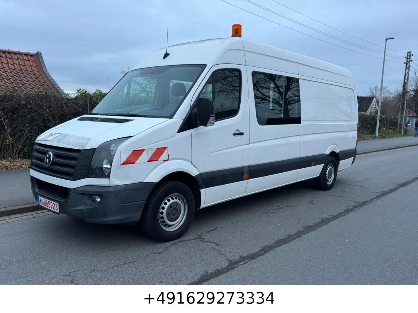 Volkswagen Crafter Kasten 35 lang L3H2 Hochdach/KLIMA/TEMPO Blanc - 1