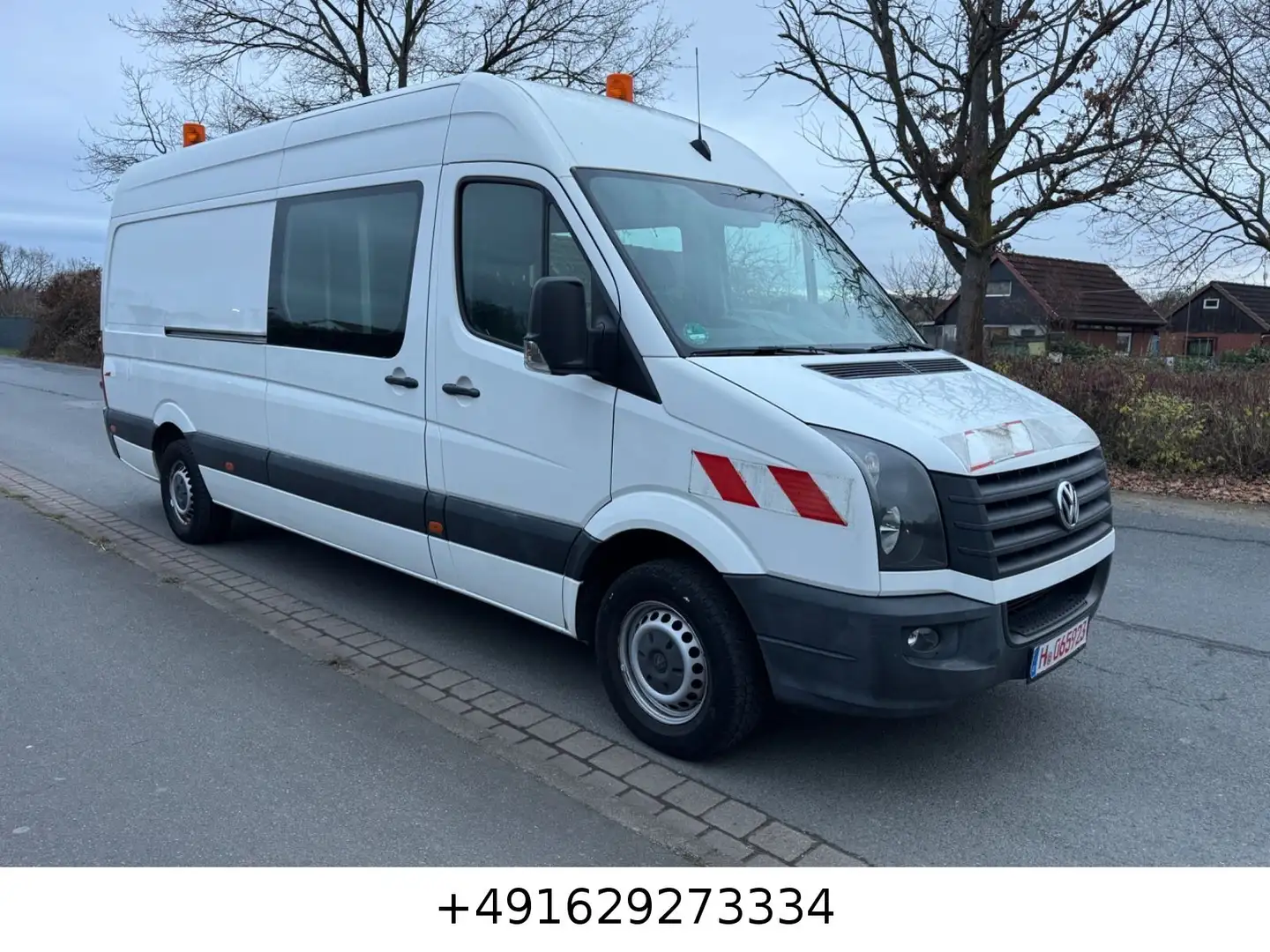 Volkswagen Crafter Kasten 35 lang L3H2 Hochdach/KLIMA/TEMPO Blanc - 2