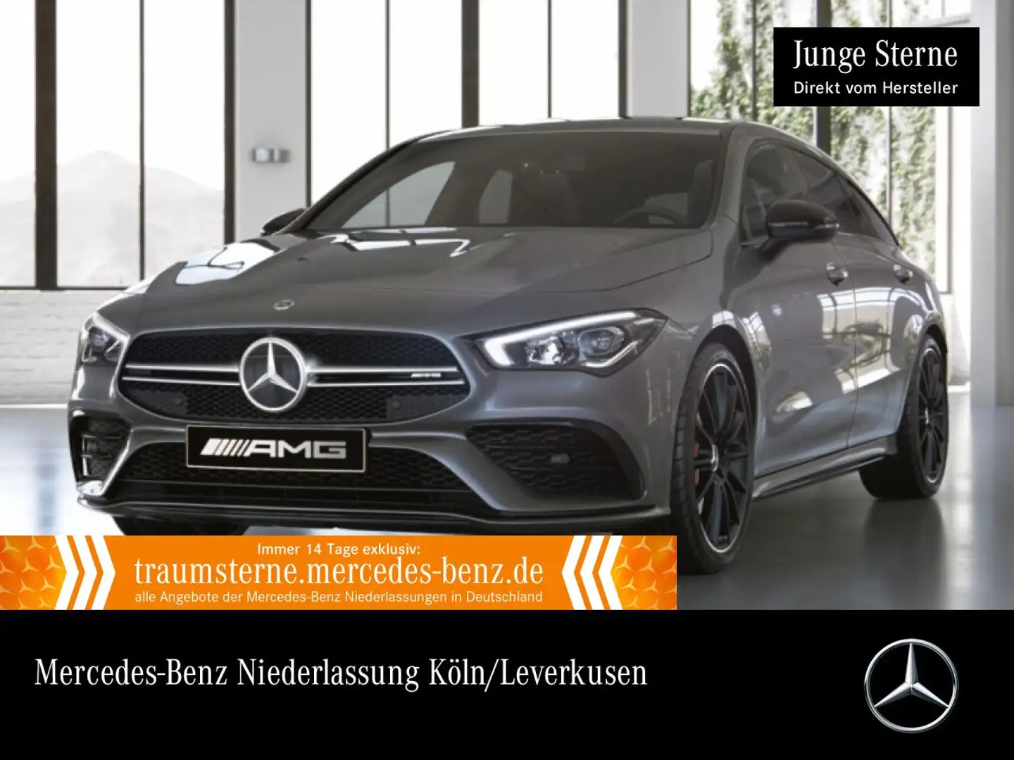 Mercedes-Benz CLA 35 AMG CLA 35 4M AMG+LED+KAMERA+19"+TOTW+7G Gris - 1