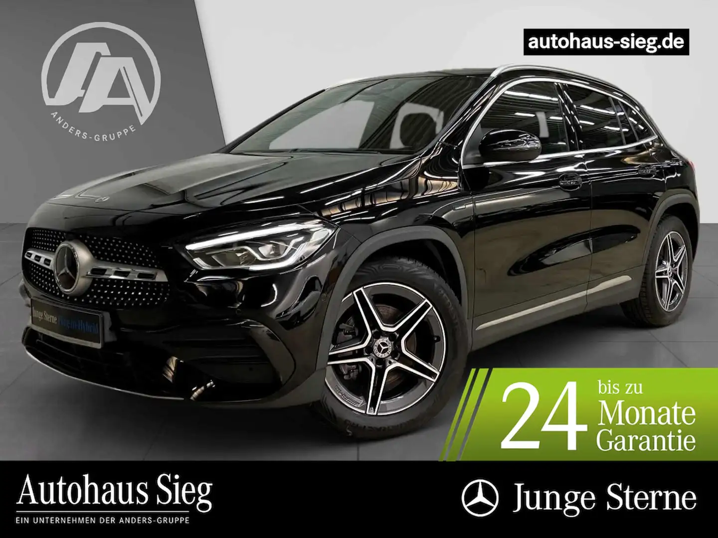 Mercedes-Benz GLA 250 e AMG+MBUX+LED+Kam+Distr+SHZ+EASY-P+PDC Negro - 1
