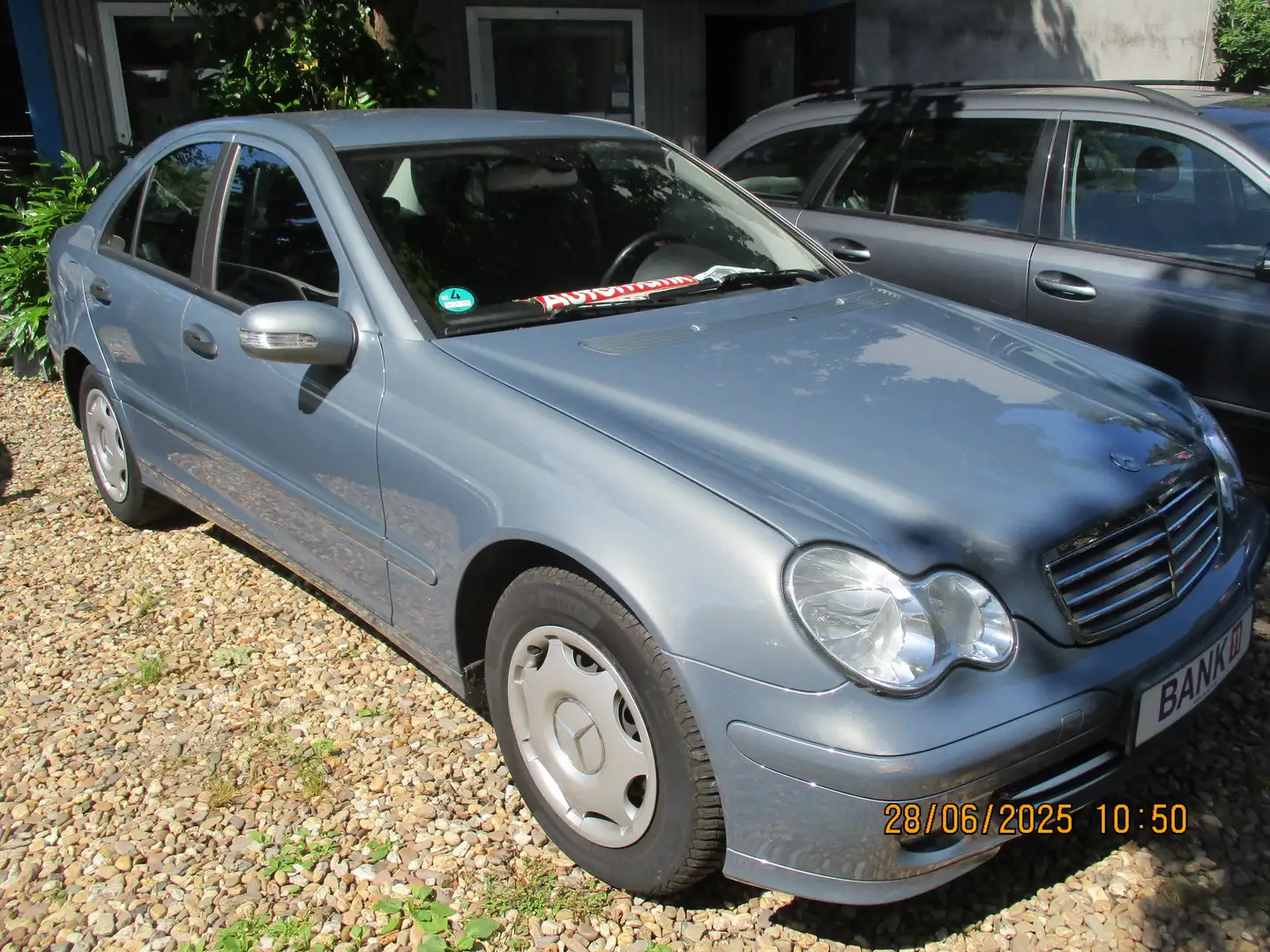 Mercedes-Benz C 200 CDI Classic Automatik *Navi* *Klima* *TÜV Neu* Grau - 2