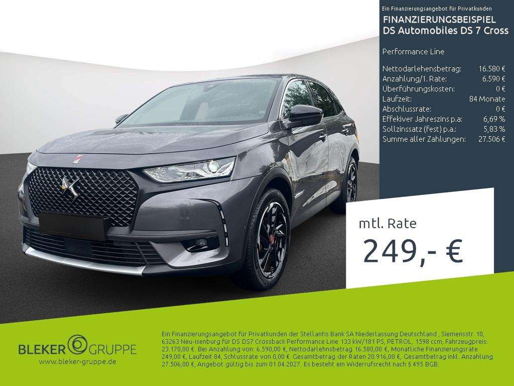 Second hand Ds Automobiles Ds 7 Crossback 1.6