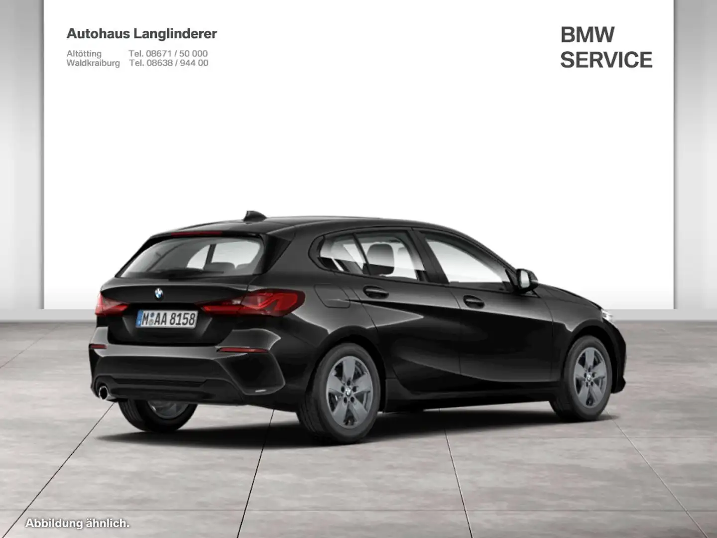 BMW 116 d 5-Türer Advantage Schwarz - 2