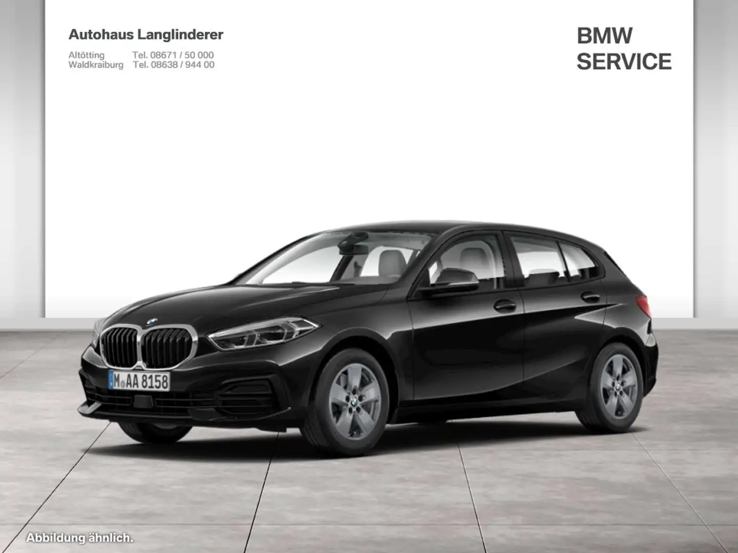 BMW 116 d 5-Türer Advantage Schwarz - 1
