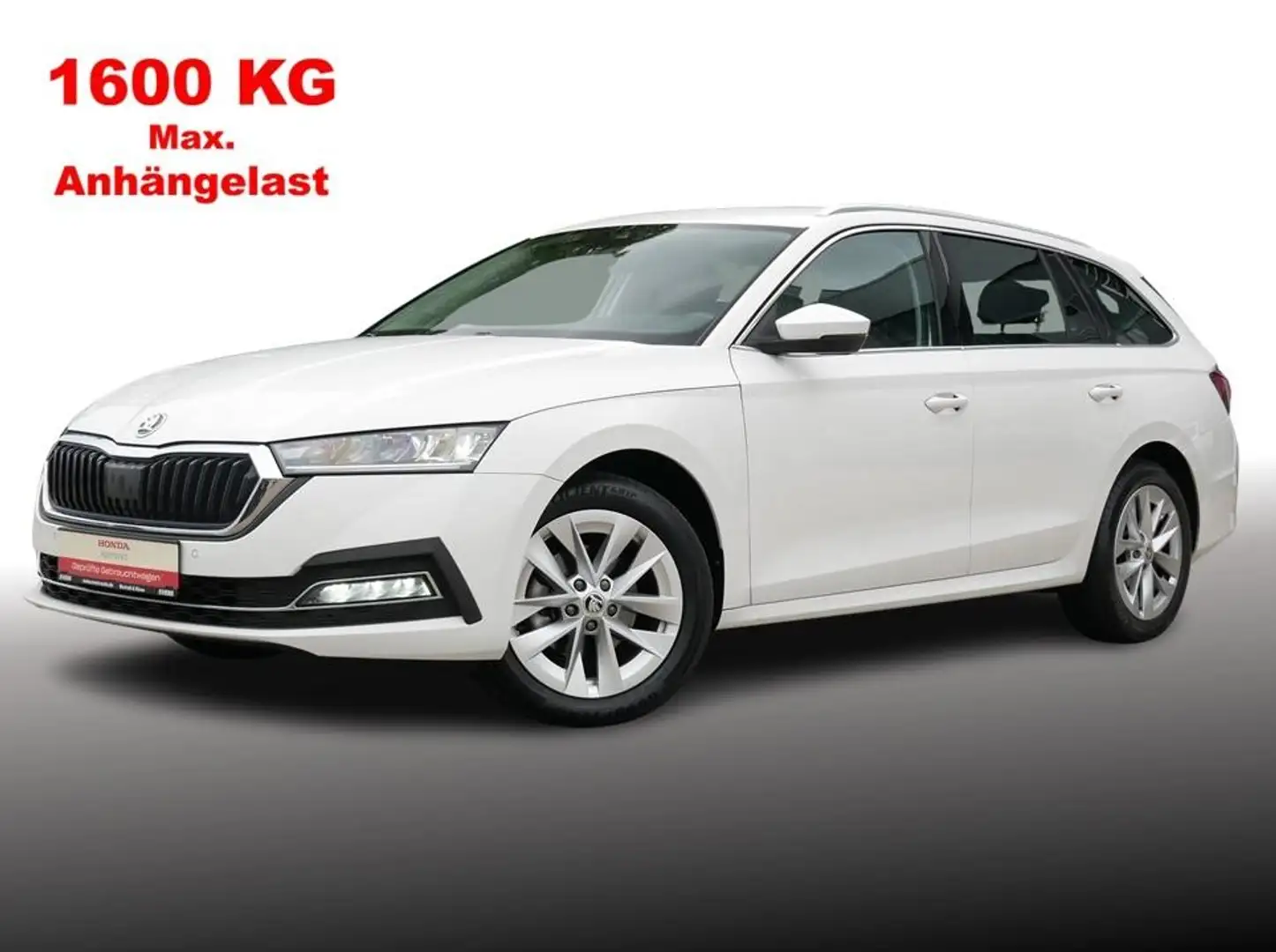 Skoda Octavia Combi STYLE 2.0 TDI DSG NAVI+AHK+ACC+HUD Weiß - 2