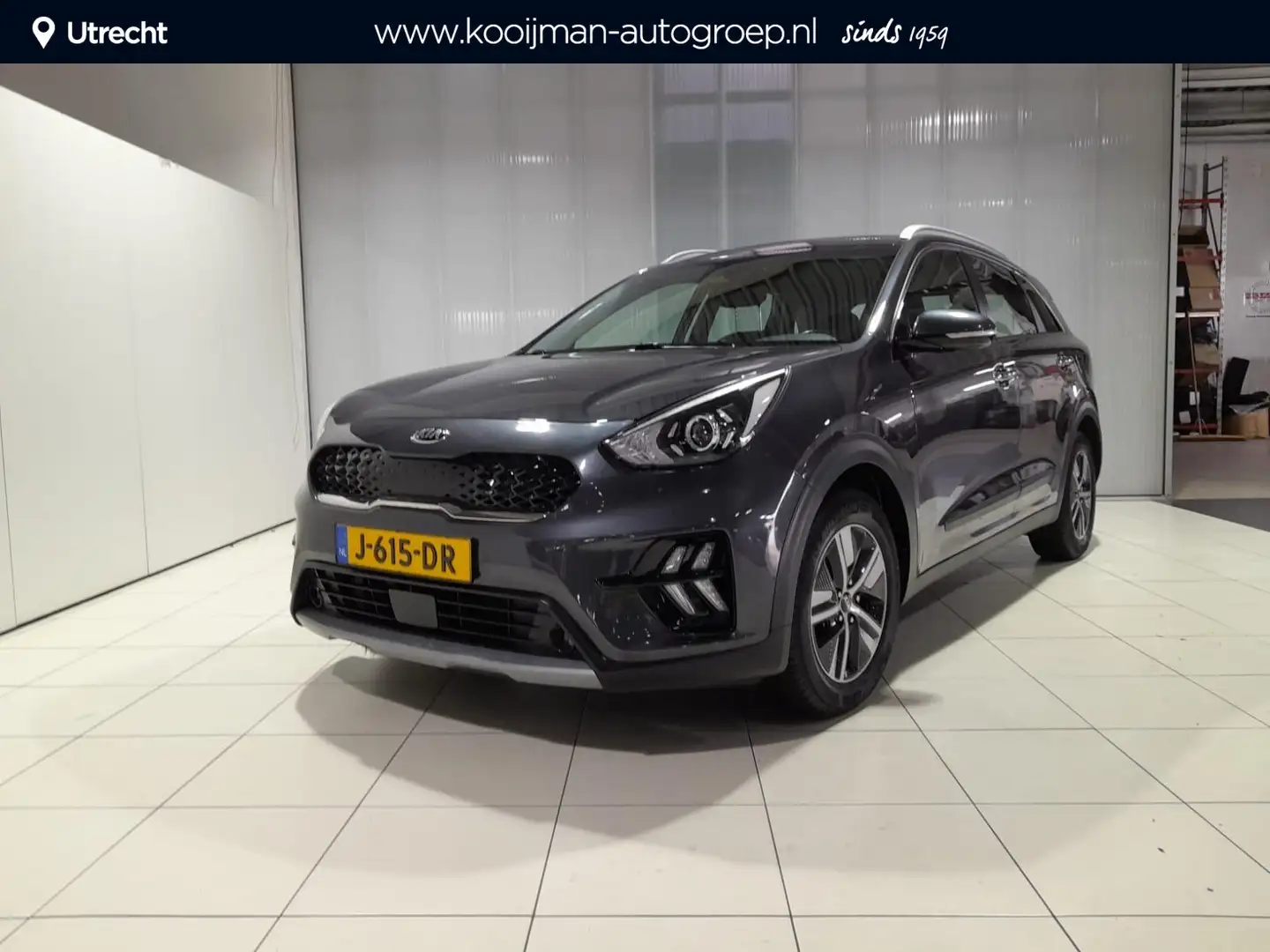 Kia Niro 1.6 GDi Hybrid DynamicLine Navigatie, Camera, Appl Gris - 1